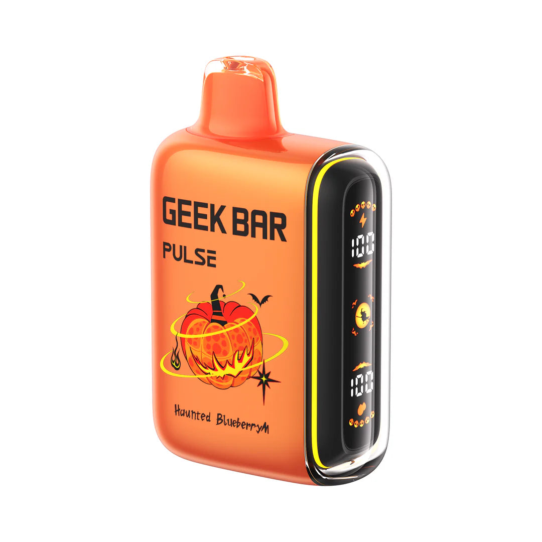 Haunted Blueberry (Halloween Edition) Geek Bar Pulse 15000 - Black Coral